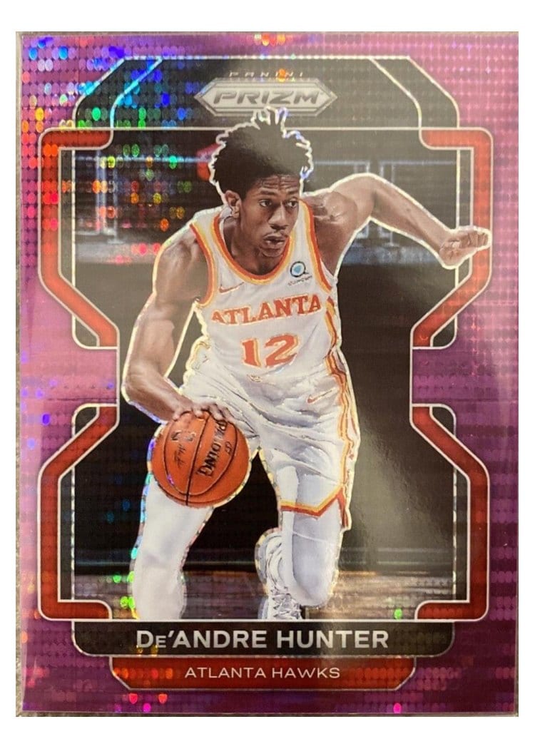 2021-22 Panini Prizm Base Set De'Andre Hunter #73 card