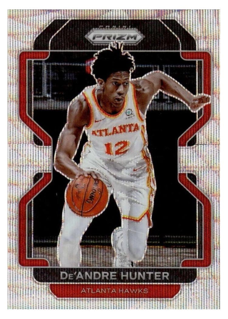2021-22 Panini Prizm Base Set De'Andre Hunter #73 card