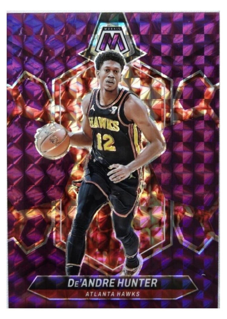 2023-24 Panini Mosaic Base Set De'Andre Hunter #16 card