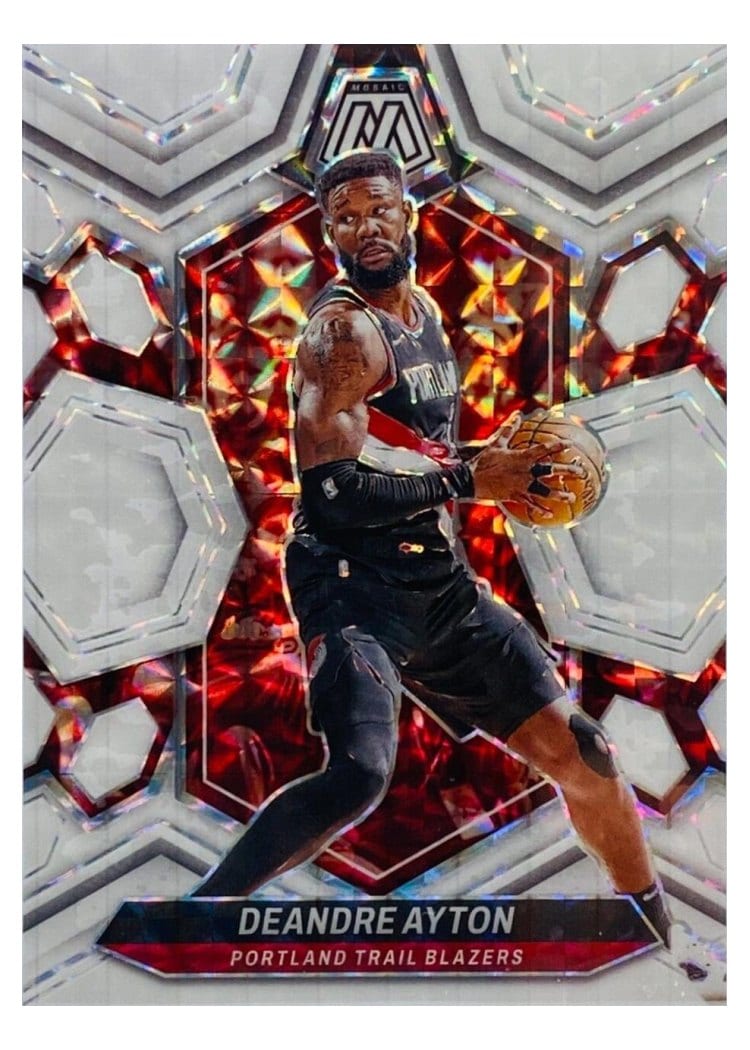 2023-24 Panini Mosaic Base Set De'Andre Hunter White #16 card