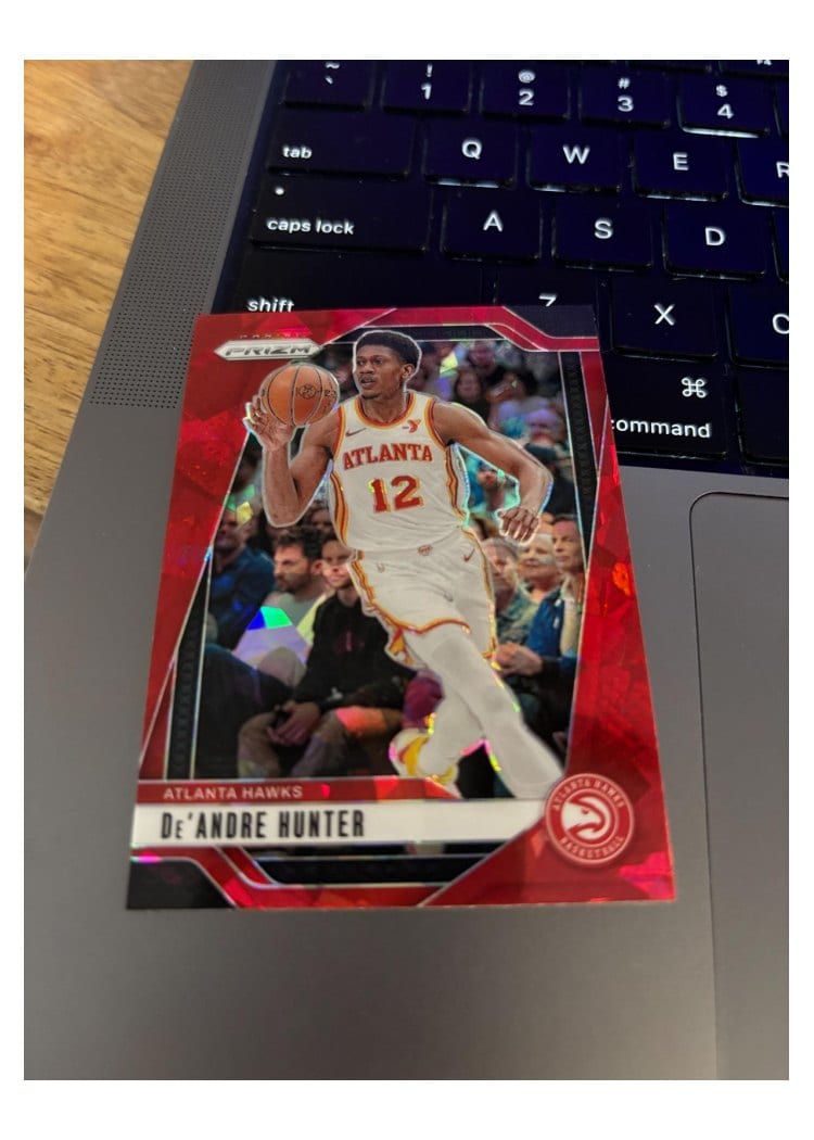 2024-25 Panini Prizm Base Set De'Andre Hunter #47 card