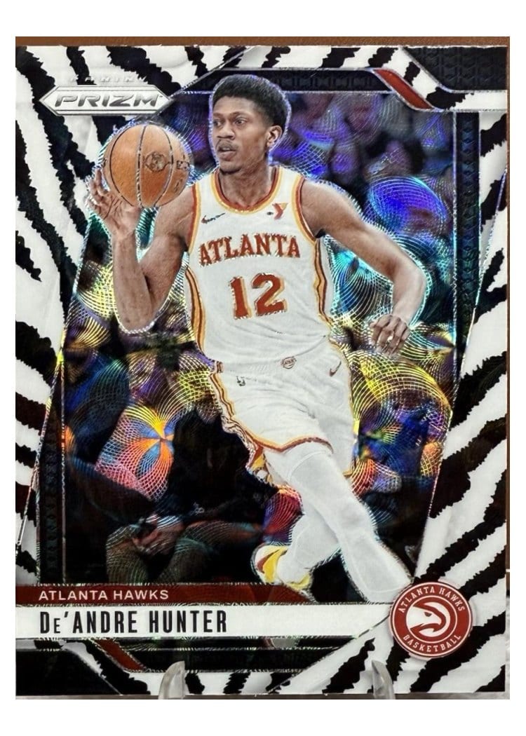 2024-25 Panini Prizm Base Set De'Andre Hunter #47 card