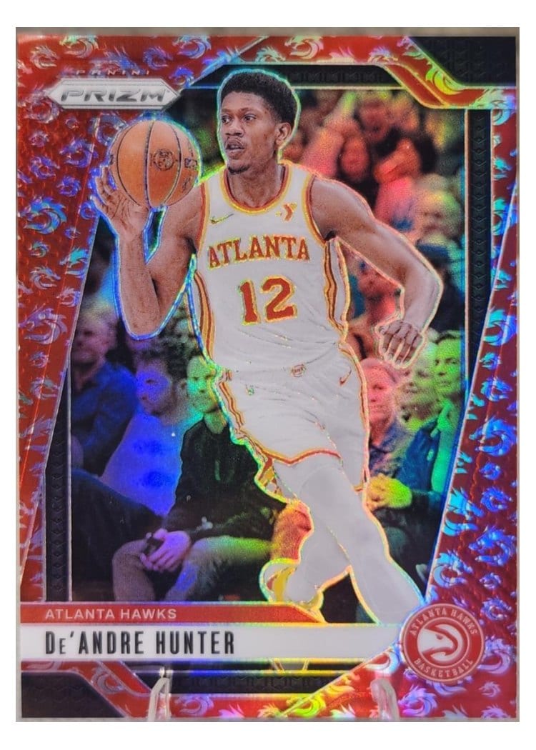 2024-25 Panini Prizm Base Set De'Andre Hunter #47 card