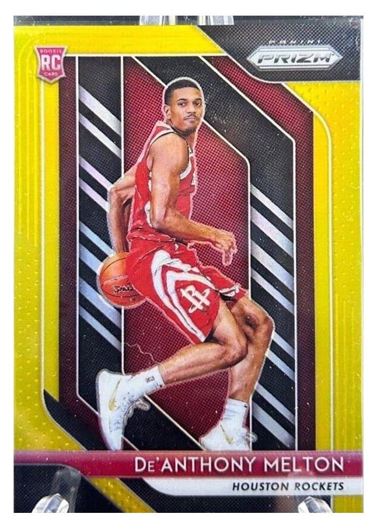 2018-19 Panini Prizm Base Set De'Anthony Melton Gold Prizm #4 card