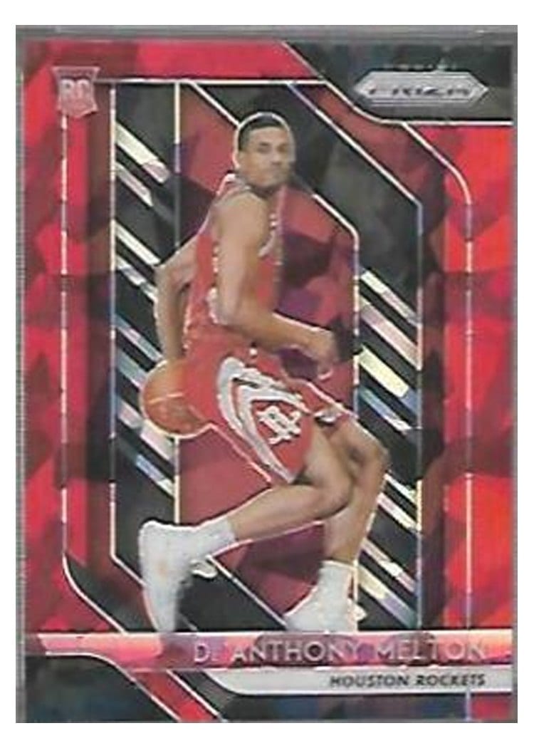 2018-19 Panini Prizm Base Set De'Anthony Melton Red Ice Prizm #4 card