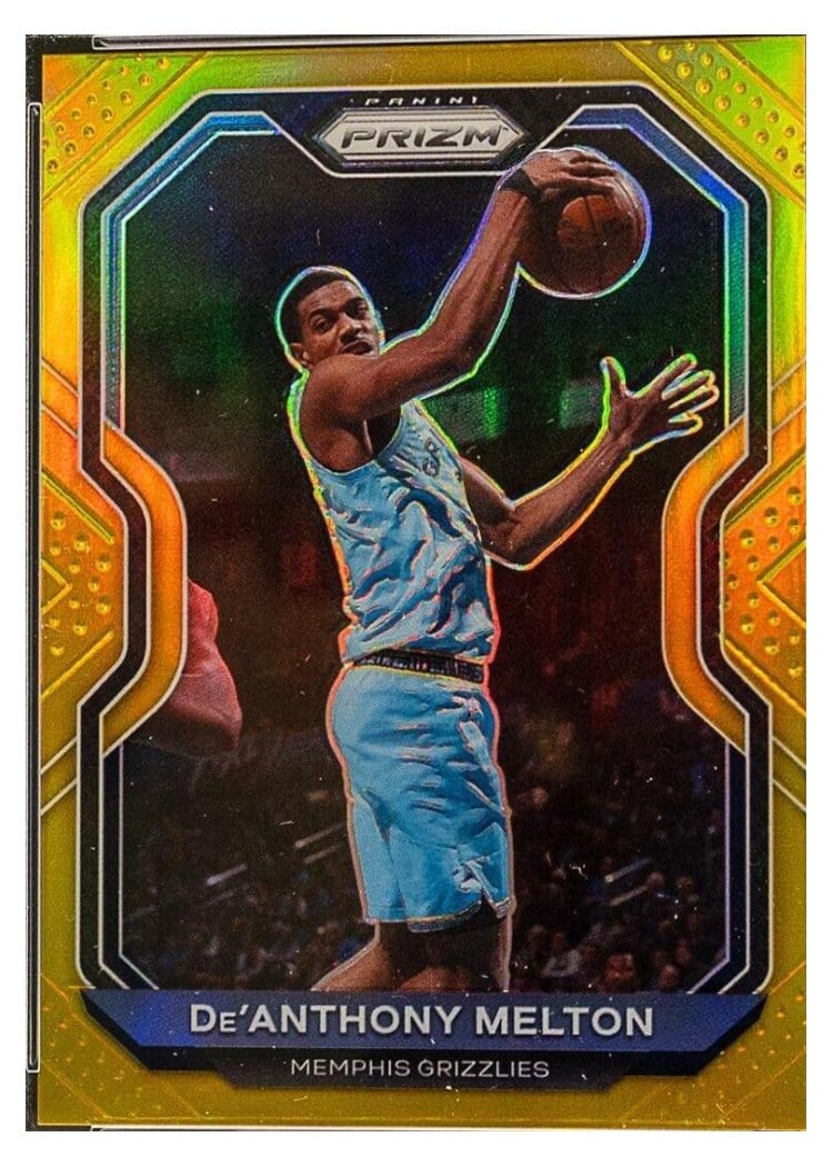 2020-21 Panini Prizm Base Set De'Anthony Melton Gold Prizm #26 card