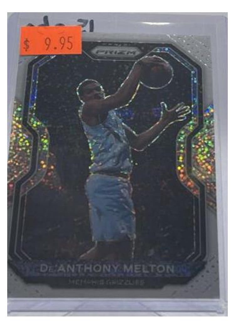 2020-21 Panini Prizm Base Set De'Anthony Melton White Sparkle Prizm #26 card
