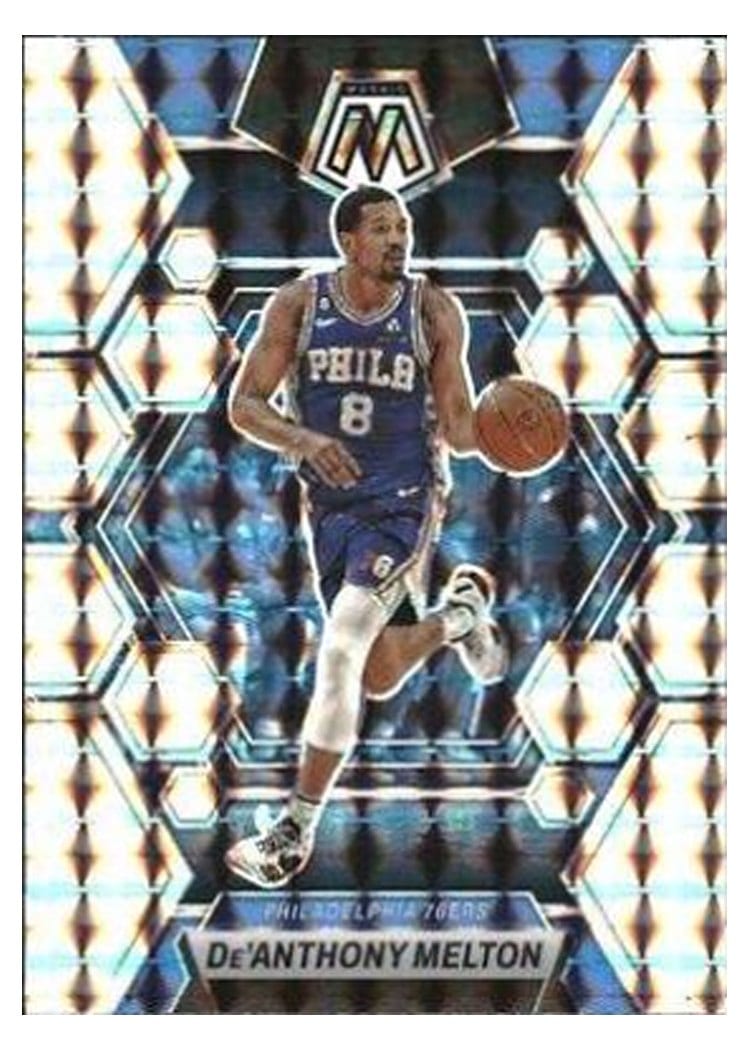 2022-23 Panini Mosaic Base Set De'Anthony Melton Mosaic #117 card