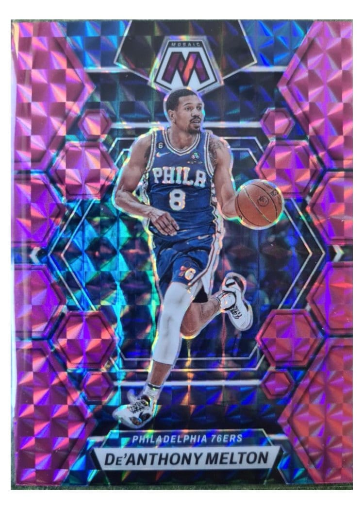 2022-23 Panini Mosaic Base Set De'Anthony Melton #117 card