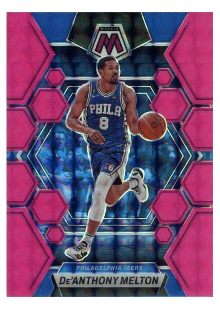 2022-23 Panini Mosaic Base Set De'Anthony Melton #117 card