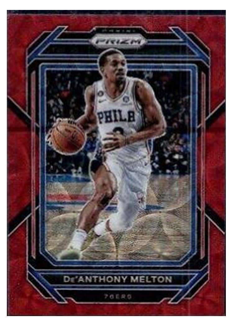 2022-23 Panini Prizm Base Set De'Anthony Melton #36 card