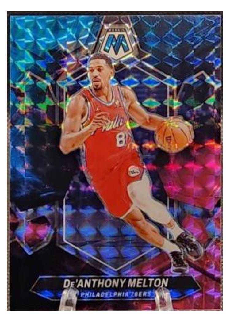2023-24 Panini Mosaic Base Set De'Anthony Melton #129 card