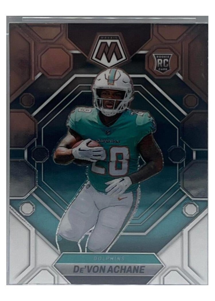 2023 Panini Mosaic Base Set De'Von Achane #312 card
