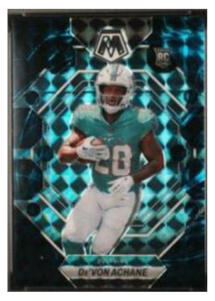 2023 Panini Mosaic Base Set De'Von Achane #312 card