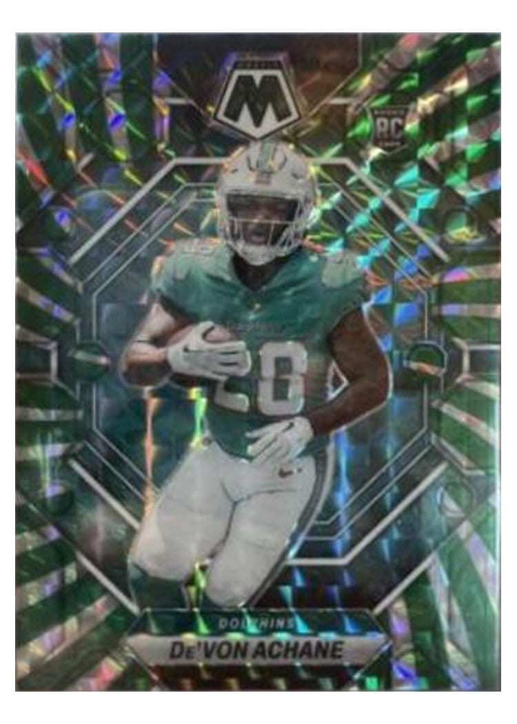 2023 Panini Mosaic Base Set De'Von Achane #312 card