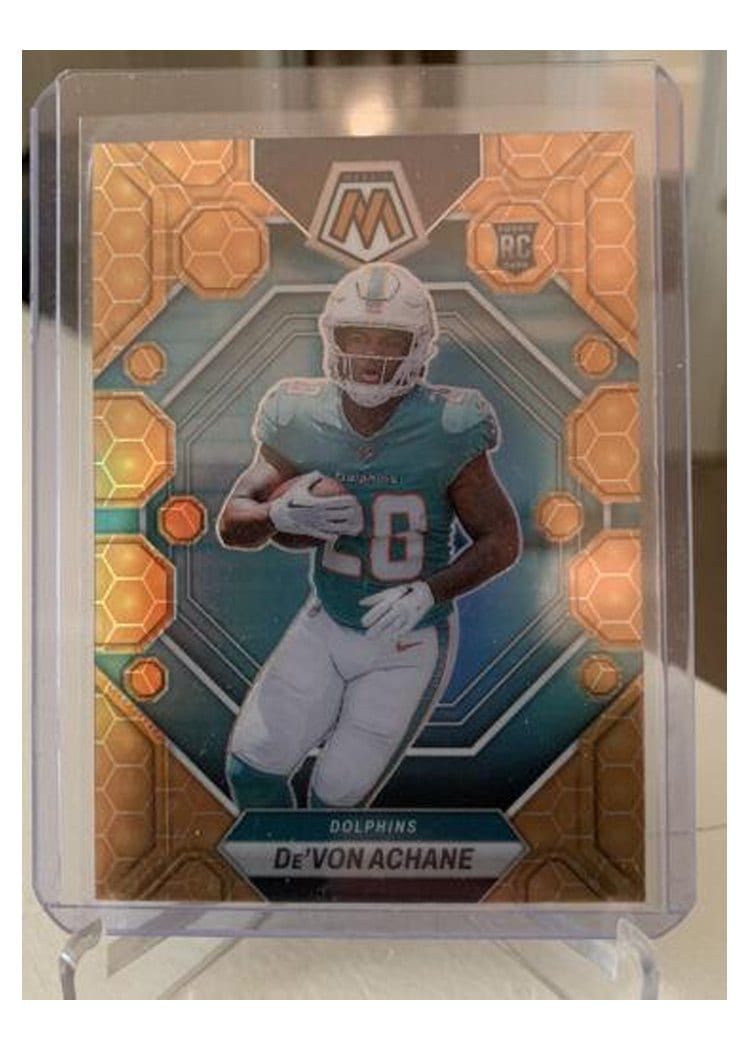 2023 Panini Mosaic Base Set De'Von Achane #312 card