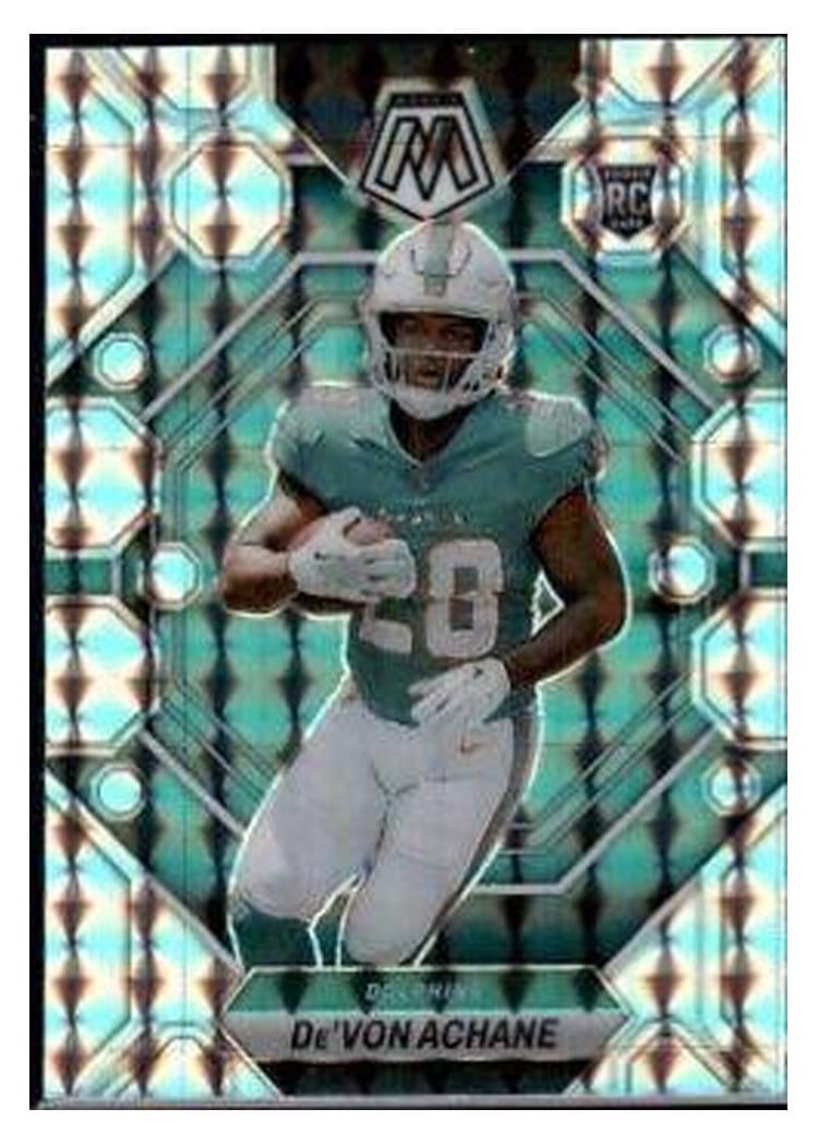 2023 Panini Mosaic Base Set De'Von Achane #312 card