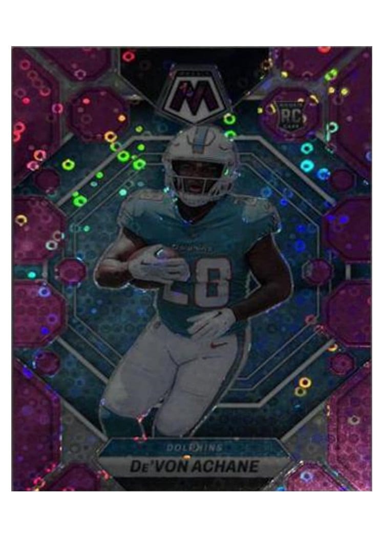 2023 Panini Mosaic Base Set De'Von Achane #312 card