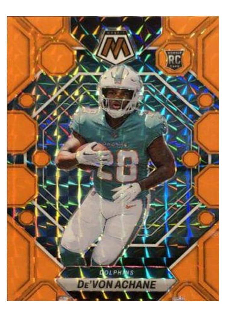2023 Panini Mosaic Base Set De'Von Achane #312 card