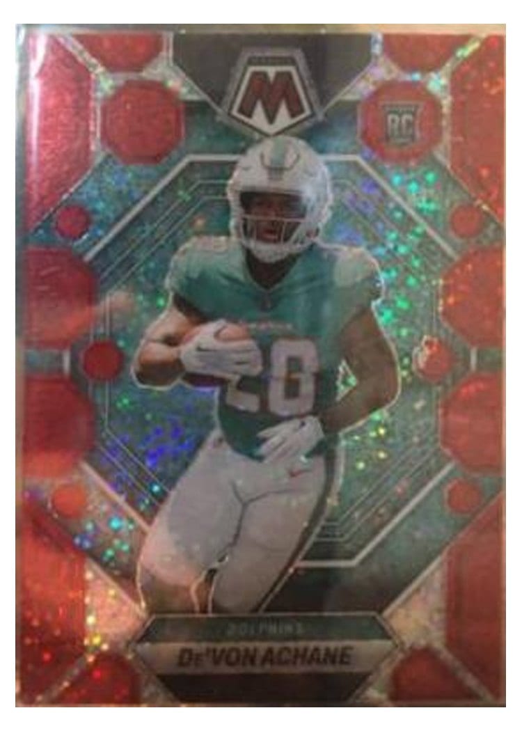 2023 Panini Mosaic Base Set De'Von Achane #312 card