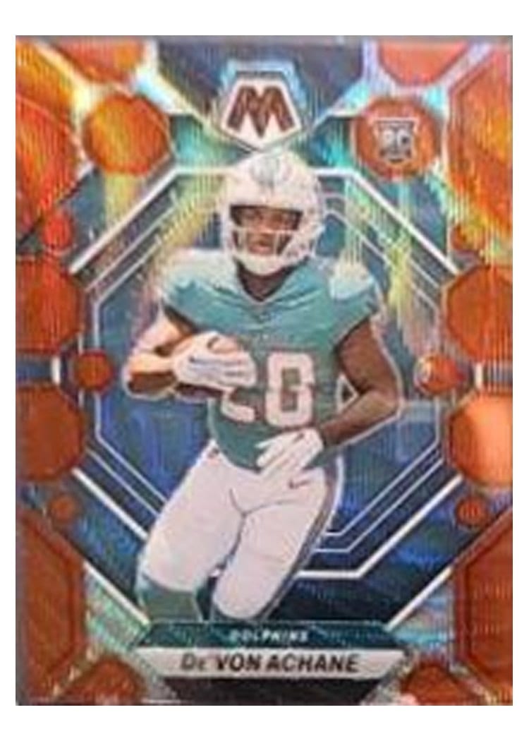 2023 Panini Mosaic Base Set De'Von Achane #312 card