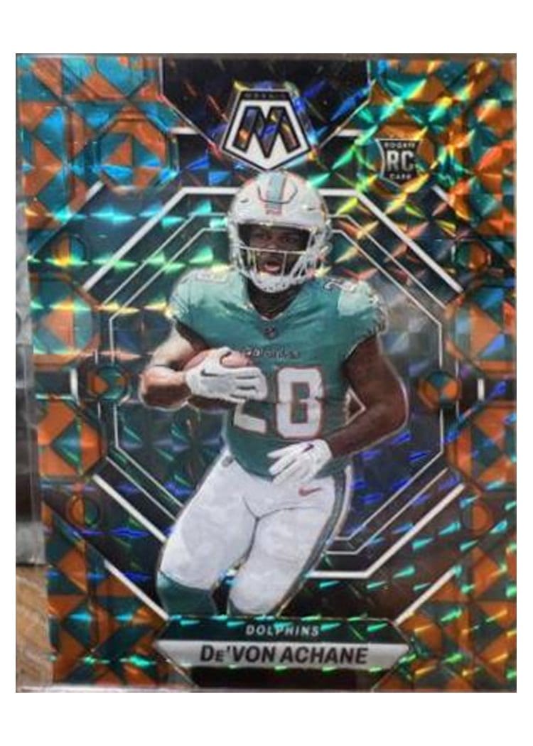 2023 Panini Mosaic Base Set De'Von Achane #312 card