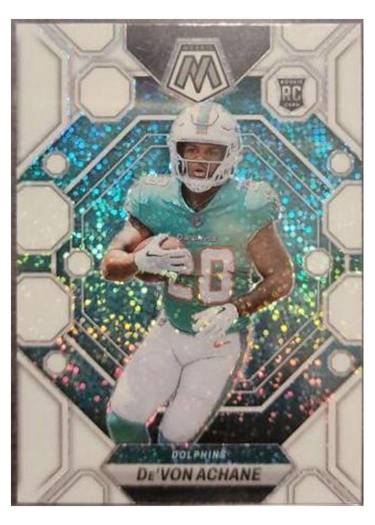 2023 Panini Mosaic Base Set De'Von Achane #312 card