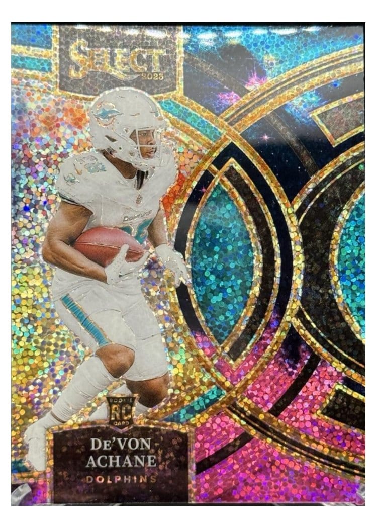 2023 Panini Select De'Von Achane #176 card