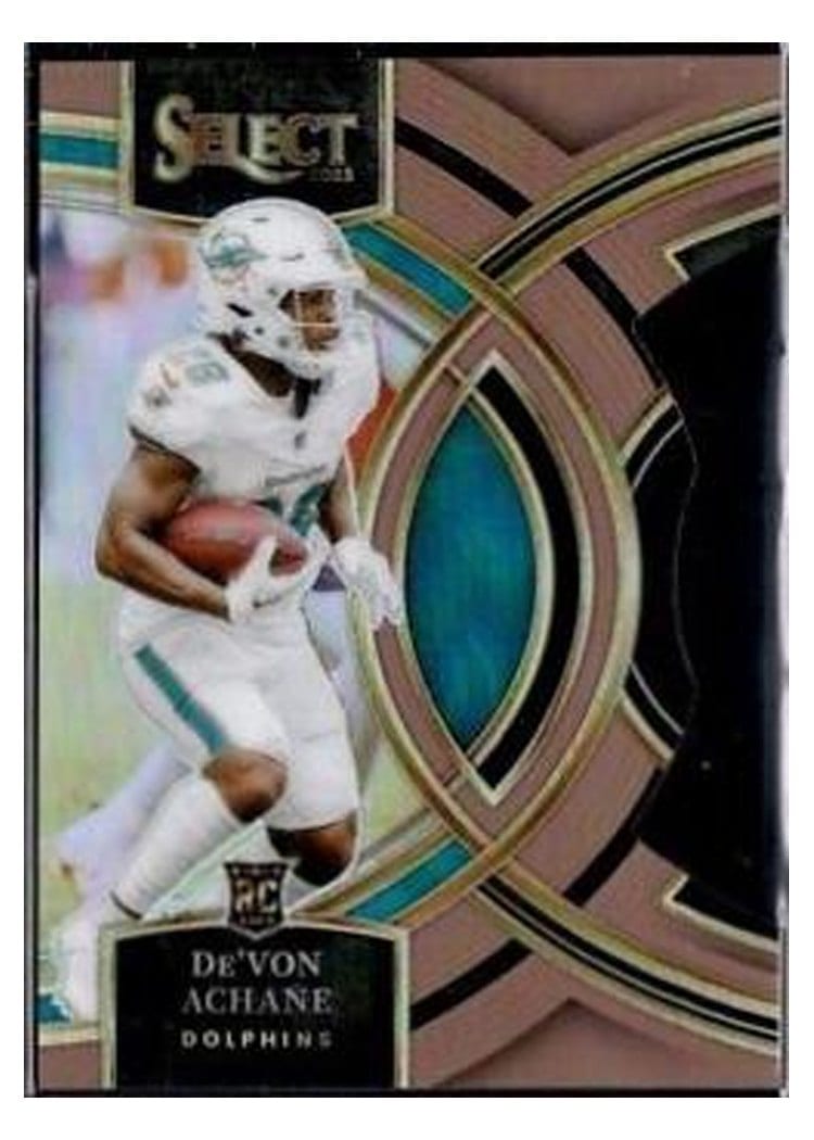 2023 Panini Select De'Von Achane #176 card