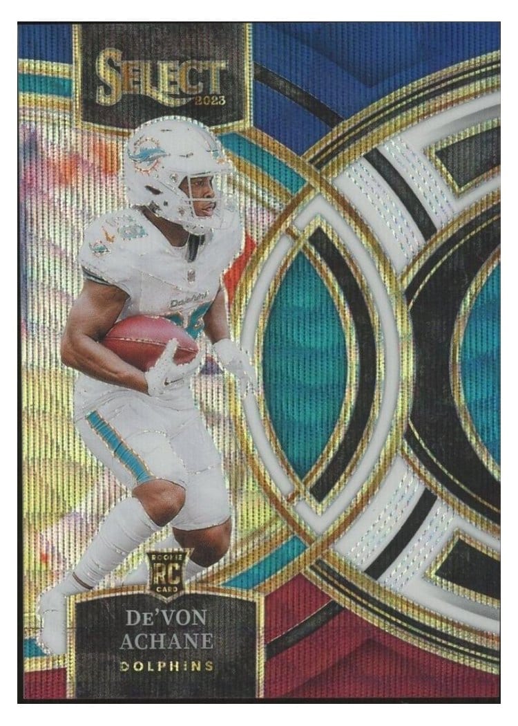 2023 Panini Select De'Von Achane #176 card