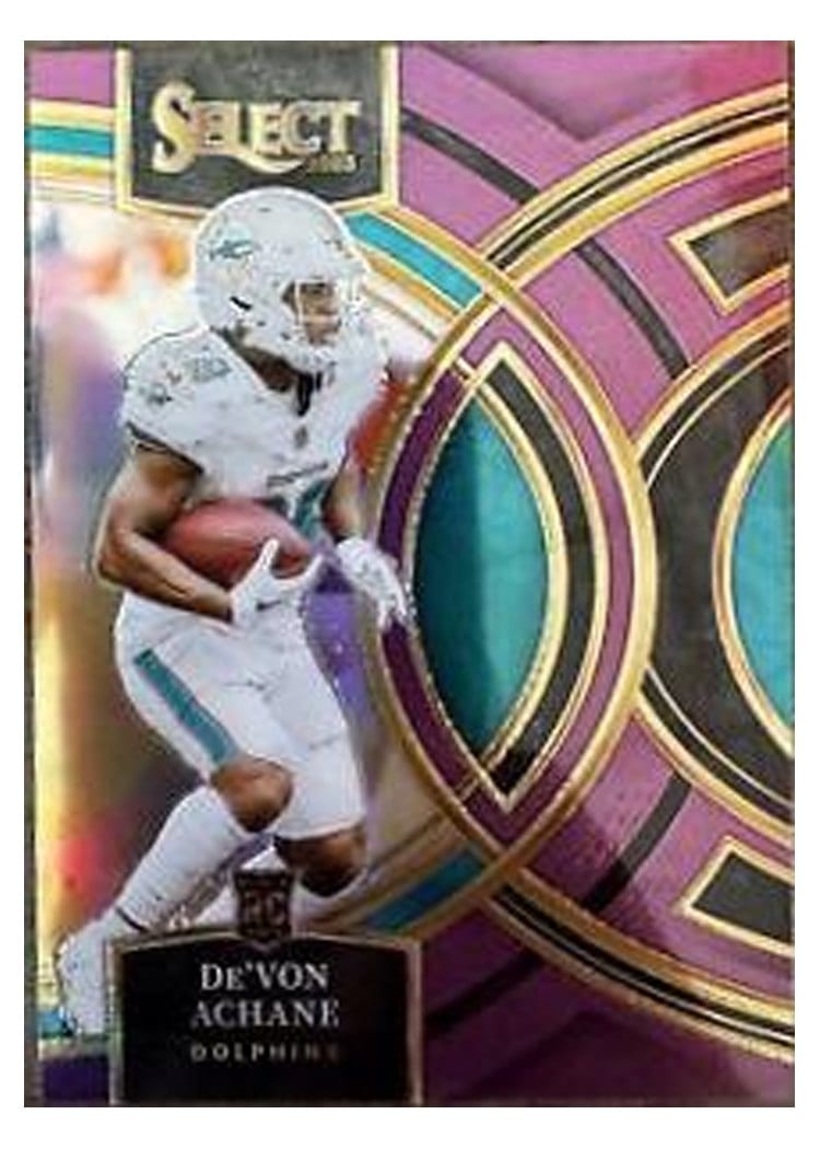 2023 Panini Select De'Von Achane #176 card