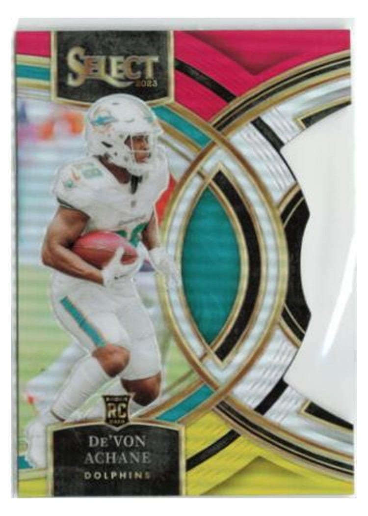 2023 Panini Select De'Von Achane #176 card