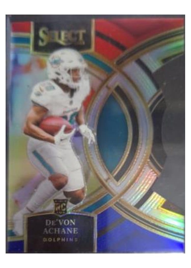 2023 Panini Select De'Von Achane #176 card