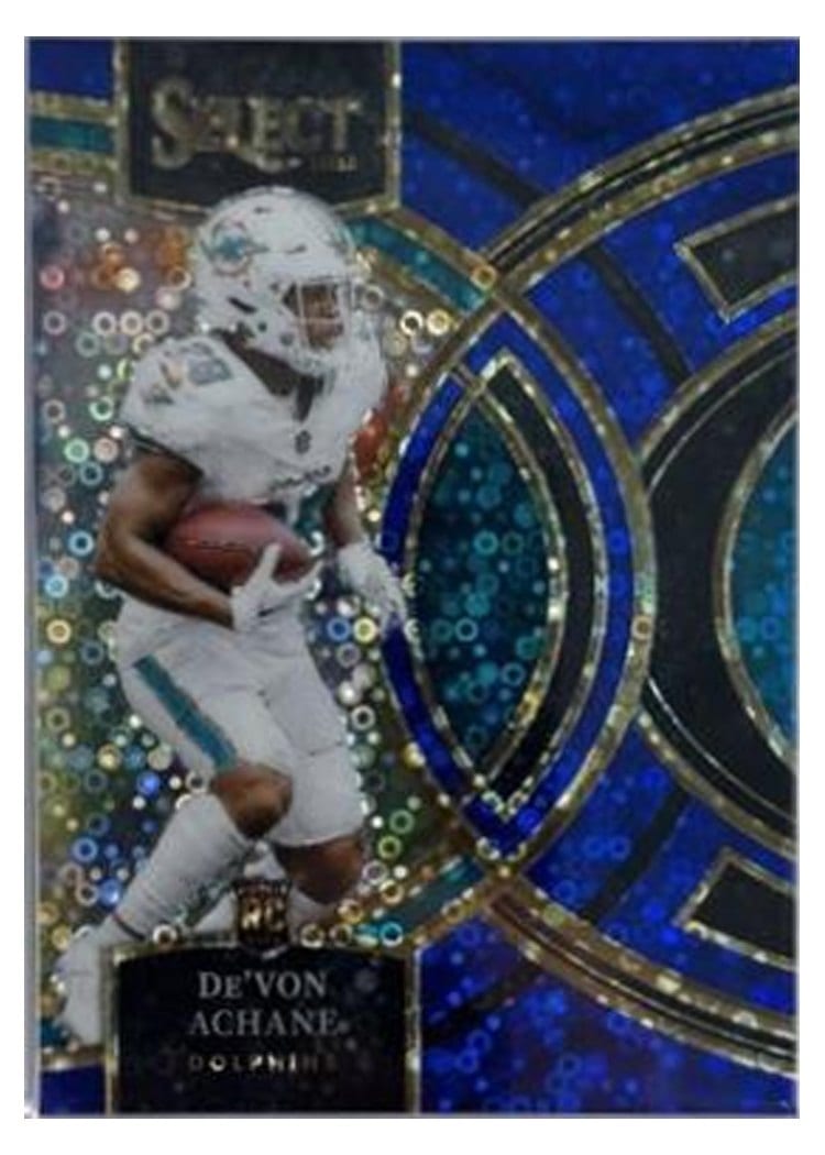 2023 Panini Select De'Von Achane #176 card