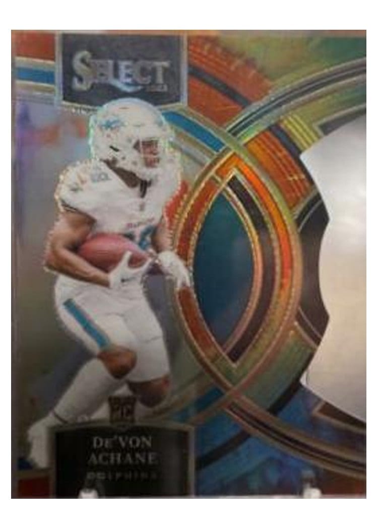 2023 Panini Select De'Von Achane #176 card