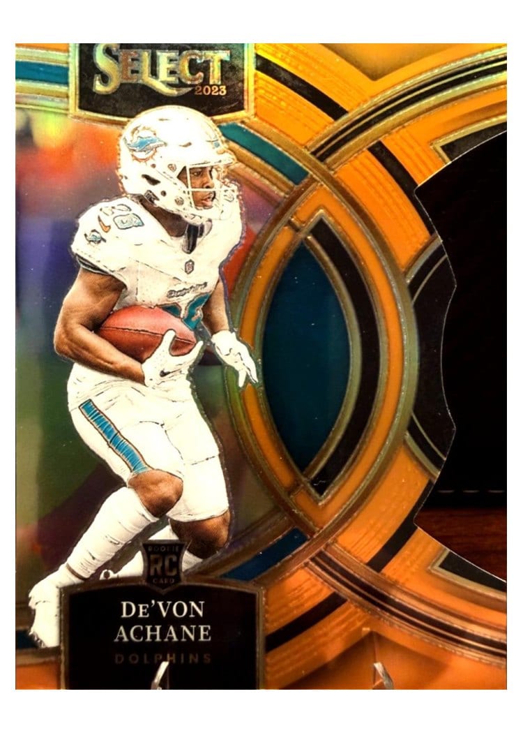 2023 Panini Select De'Von Achane #176 card