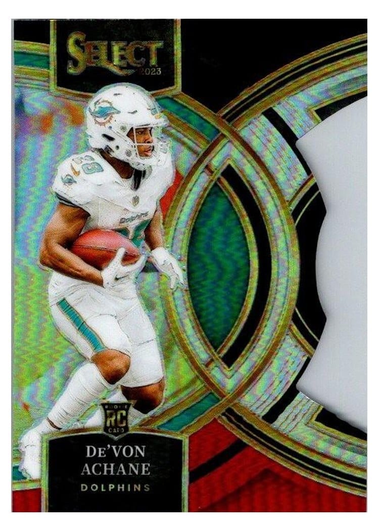 2023 Panini Select De'Von Achane #176 card