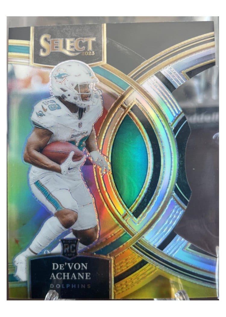 2023 Panini Select De'Von Achane #176 card