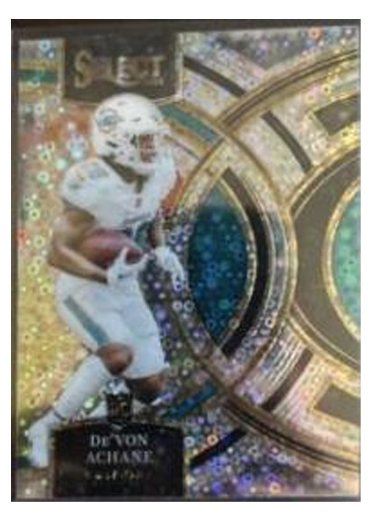 2023 Panini Select De'Von Achane #176 card