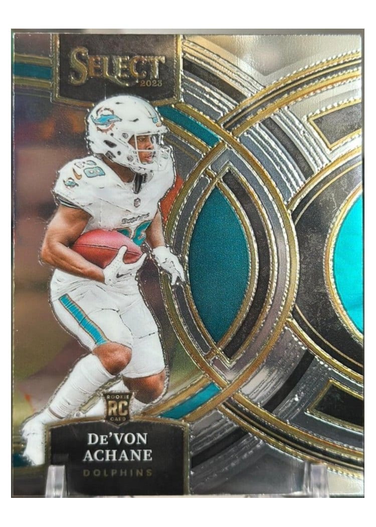 2023 Panini Select De'Von Achane #176 card