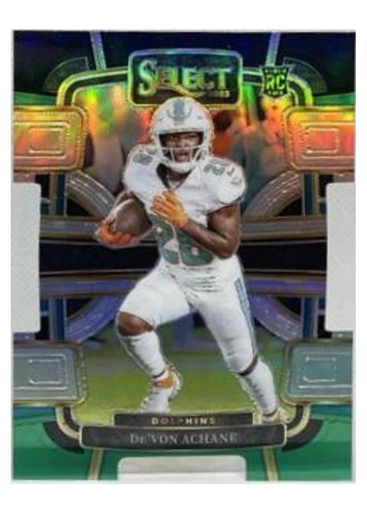 2023 Panini Select Base Set De'Von Achane #63 card