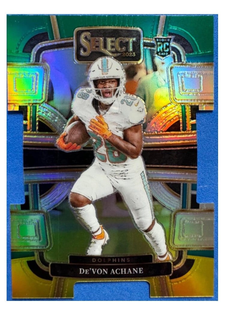 2023 Panini Select Base Set De'Von Achane #63 card