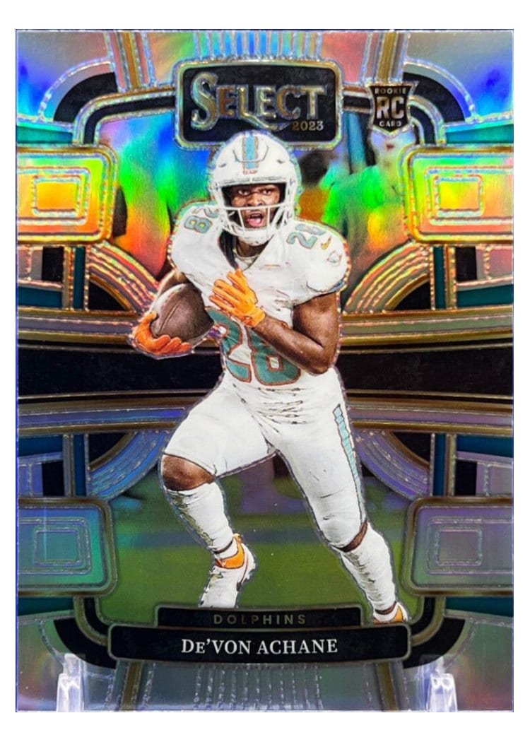 2023 Panini Select Base Set De'Von Achane #63 card