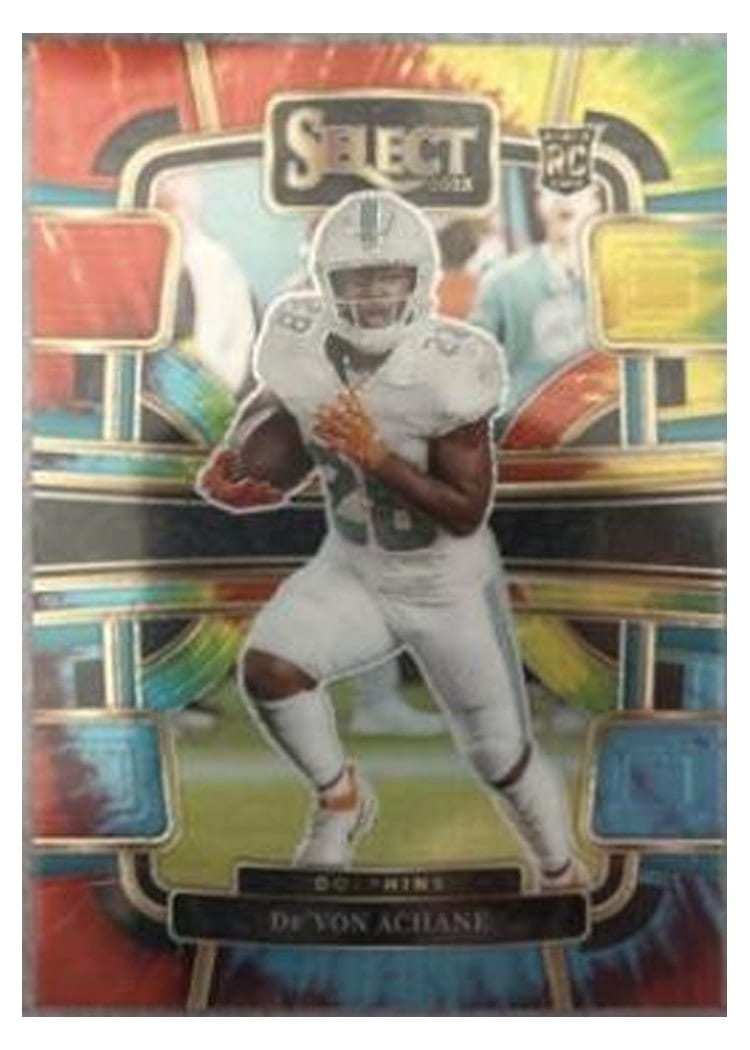 2023 Panini Select Base Set De'Von Achane #63 card