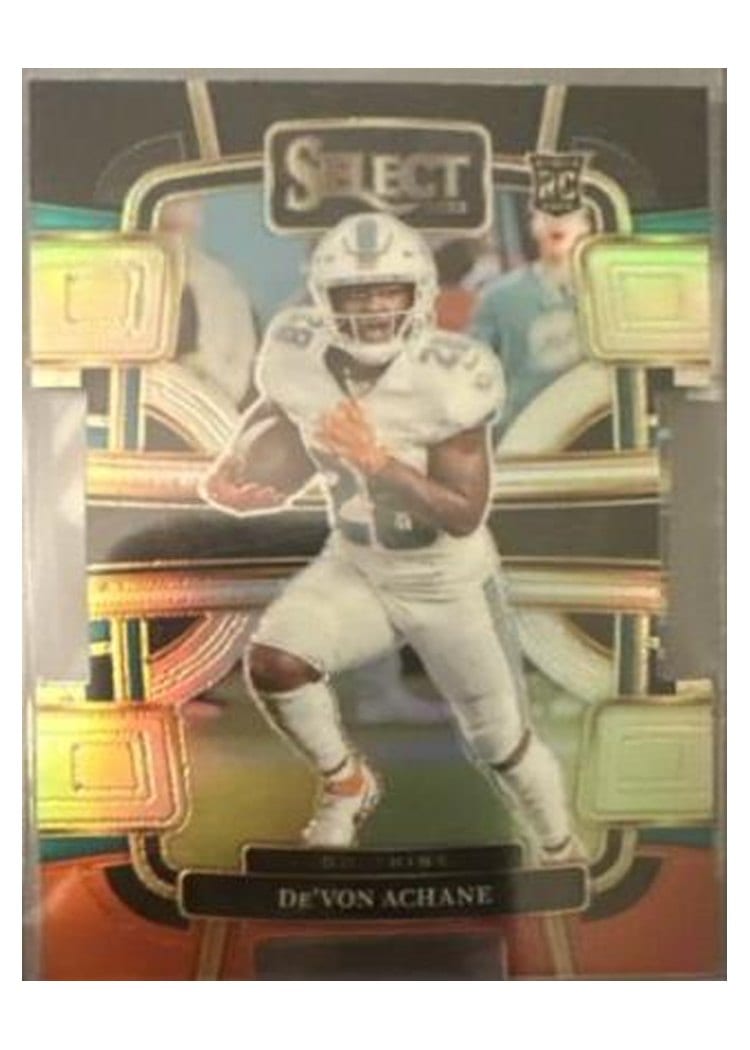 2023 Panini Select Base Set De'Von Achane #63 card
