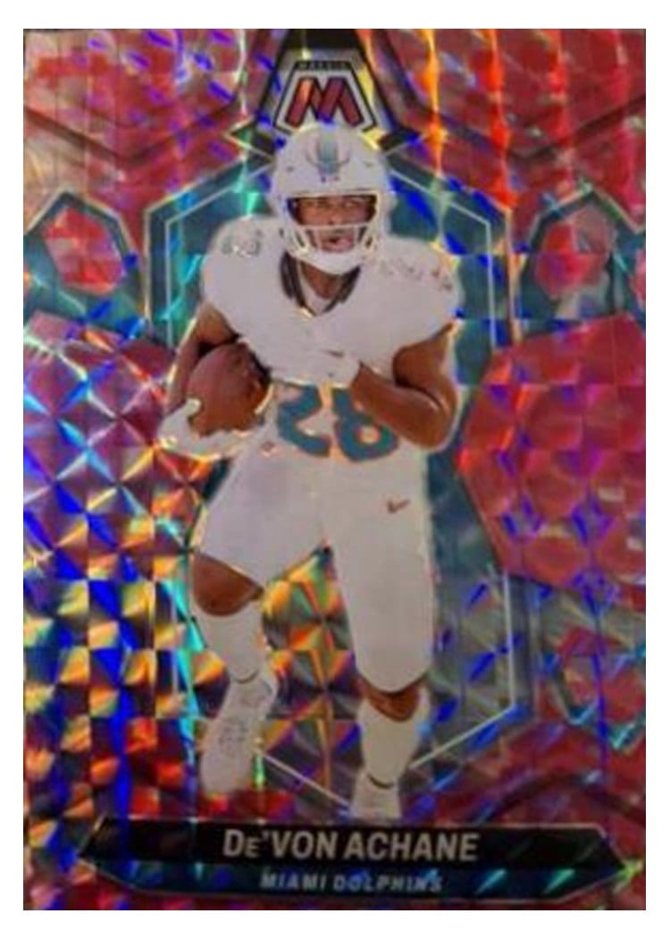 2024 Panini Mosaic Base Set De'Von Achane #135 card