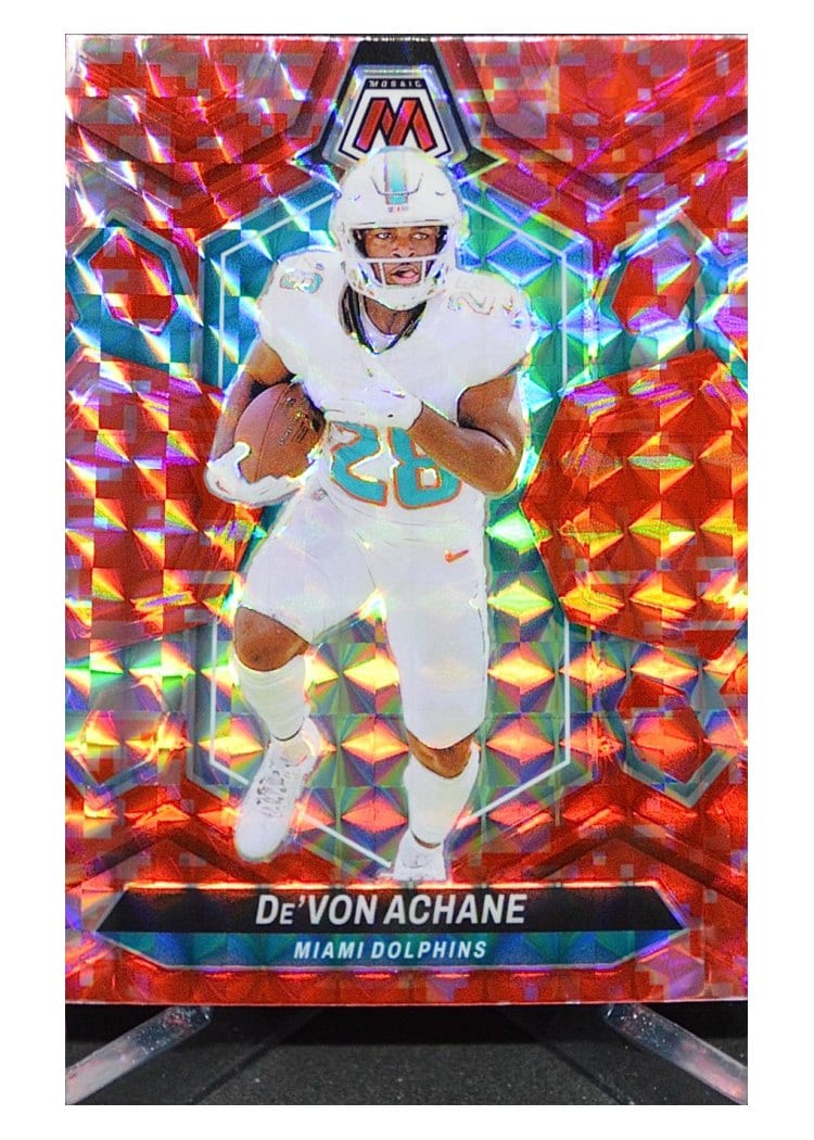 2024 Panini Mosaic Base Set De'Von Achane #135 card