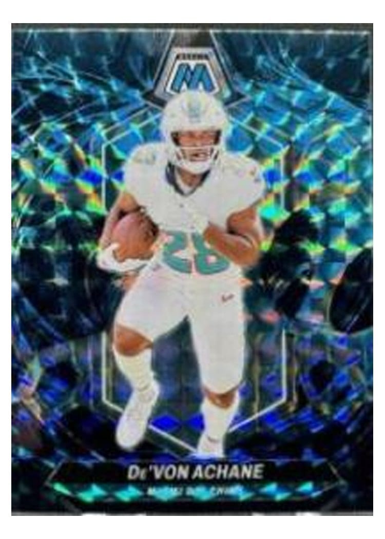2024 Panini Mosaic Base Set De'Von Achane #135 card