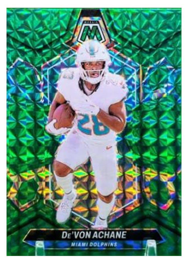 2024 Panini Mosaic Base Set De'Von Achane #135 card