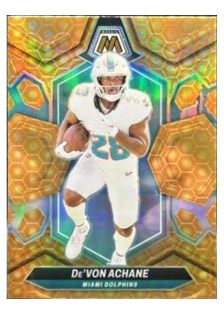 2024 Panini Mosaic Base Set De'Von Achane #135 card